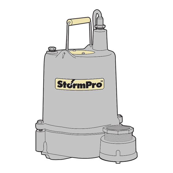 StormPro SP50 Operation Manual