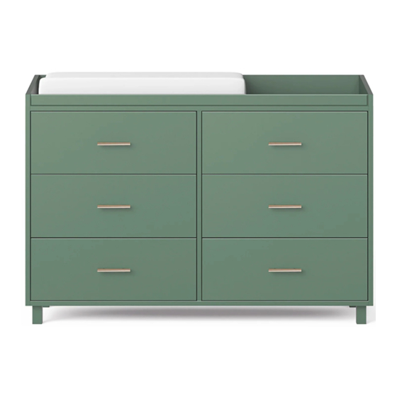 ducduc indi doublewide dresser/changer Assembly Instructions Manual