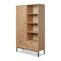 Mocka Brixton Bookcase Assembly Instructions Manual