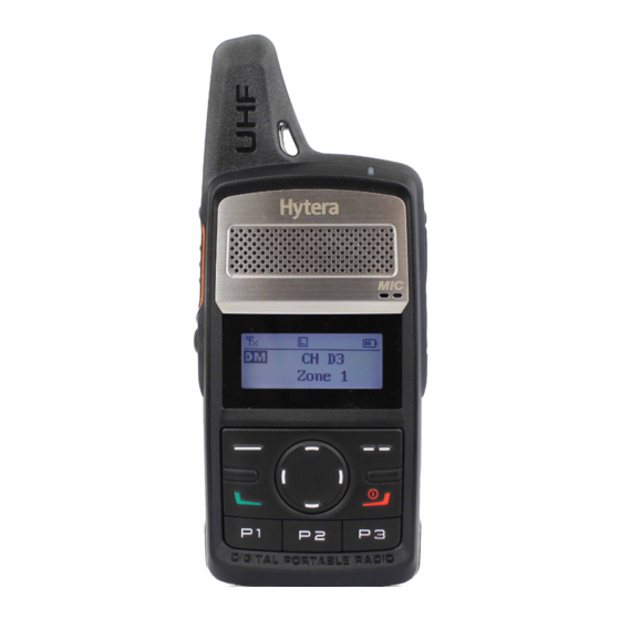 Hytera PD3 Series Upgrade Manual