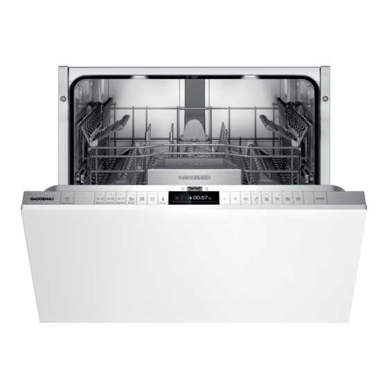 Gaggenau DF271101F Information For Use