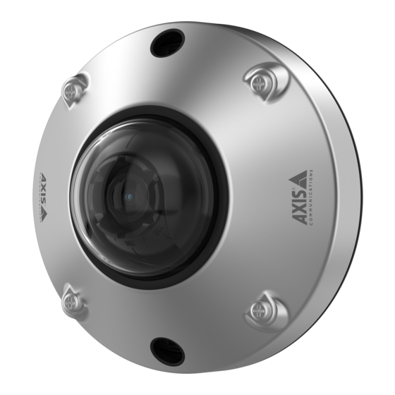 Axis F4105-SLRE Manuals