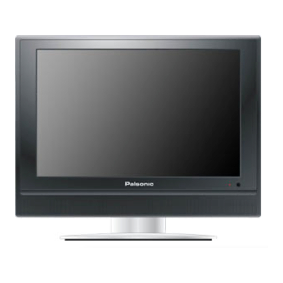 Palsonic TFTV1950DT LCD TV/DVD Combo Manuals