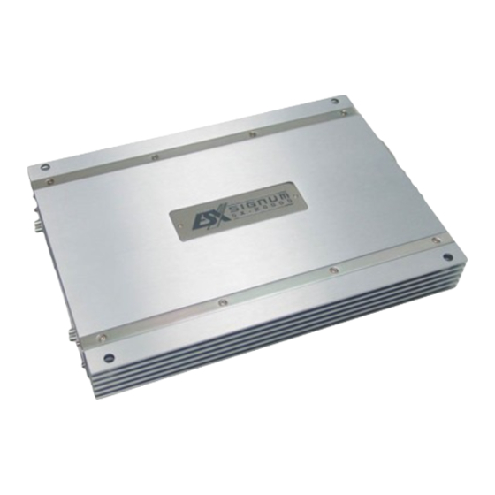 ESX SX-2000D Manuals