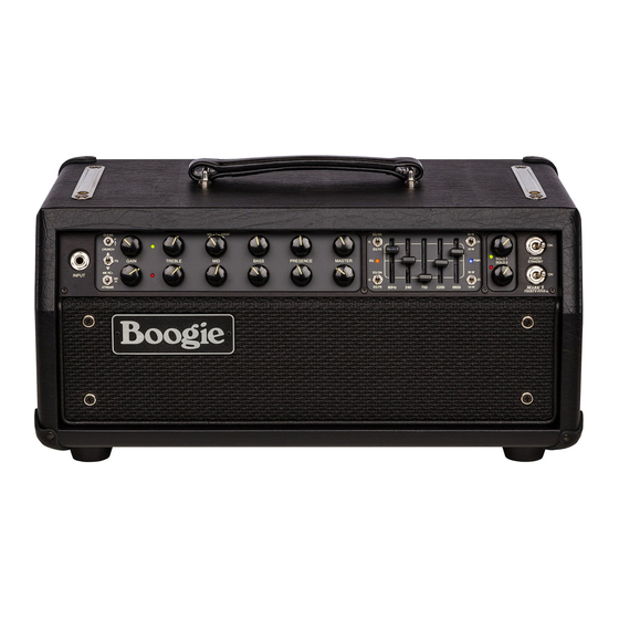 Mesa/Boogie MARK 5 THIRTY-FIVE Owner's Manual