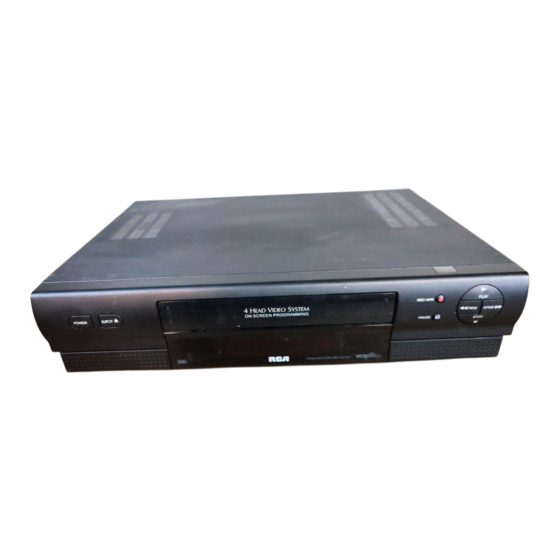 RCA VR538 User Manual