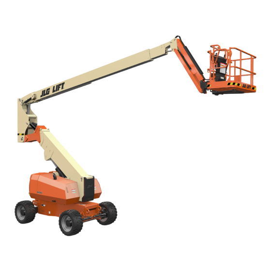 JLG 800a Operation And Safety Manual