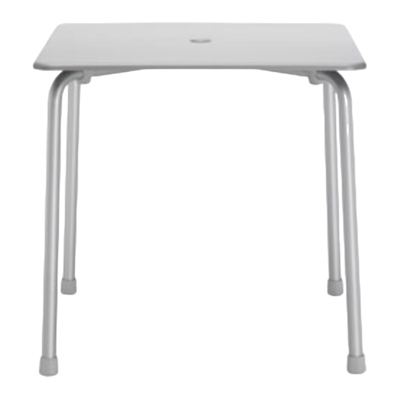 VITRA Davy Table Assembly Instructions Manual