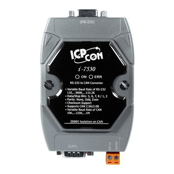 ICP DAS USA I-7530 User Manual