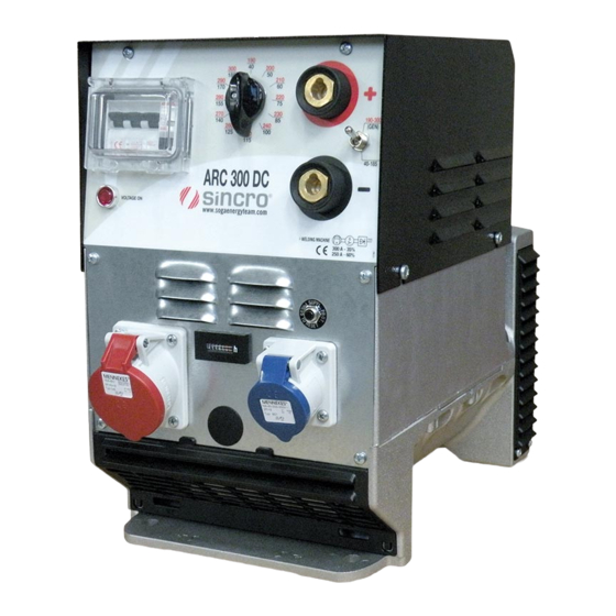Sincro ARC300 MDC/2 Use And Maintenance Manual