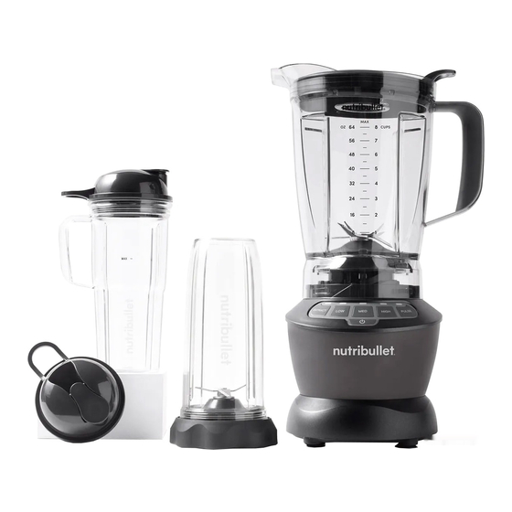 NUTRIBULLET BLENDER COMBO User Manual