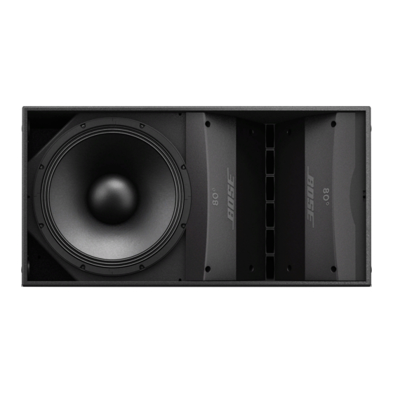 Bose Professional ArenaMatch AM10 Installation Information
