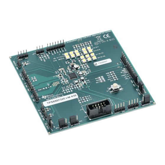 Texas Instruments TPS6507 EVM Series User Manual