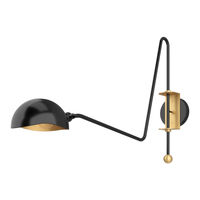 Rh CONVESSI GRAND SWING-ARM SCONCE Manual