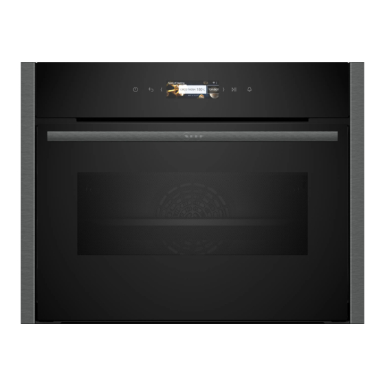 NEFF C24MR21 0B Series User Manual And Installation Instructions