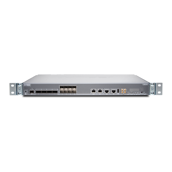 Juniper MX204 Quick Start Manual