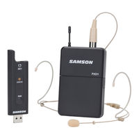 Samson XPD2 Quick Start Manual