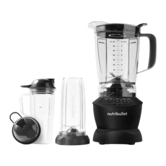 NUTRIBULLET Blender Combo User Manual
