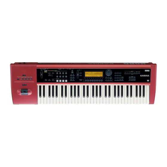 Korg Karma Easy Start