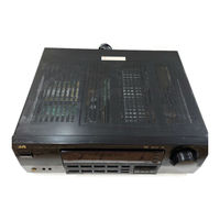 JVC RX-6500VBK - Dolby Digital/DTS Audio/Video Receiver Instructions Manual