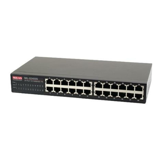MiLAN mil-s2400s User Manual