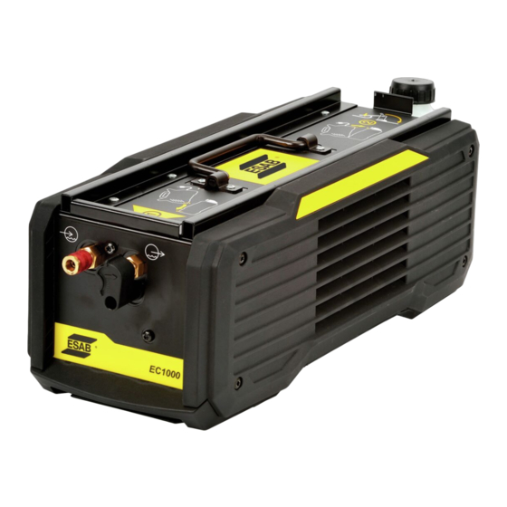 ESAB Renegade EC 1000 Service Manual