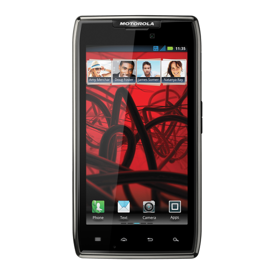 Motorola RAZR MAXX Manual