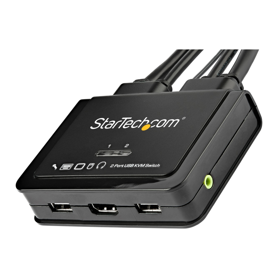 StarTech.com SV211HDUA4K Quick Start Manual