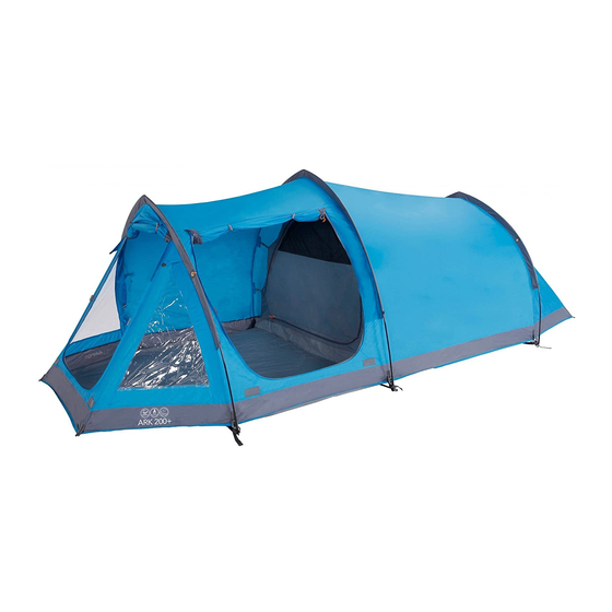 Vango ARK+ Pitching Instructions