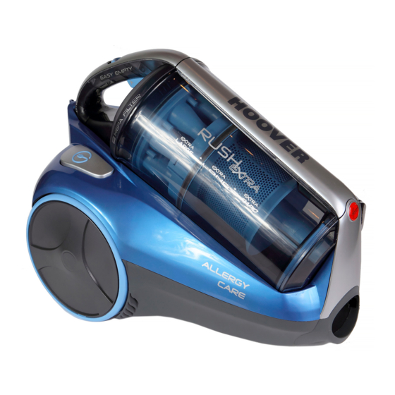 Hoover RUSH EXTRA Instruction Manual
