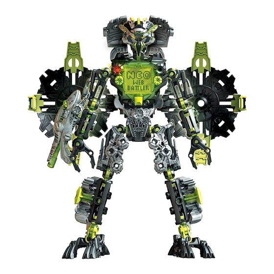 Mega Bloks NEO SHIFTERS Depth of Hadrax Tor Shadow Sfear 6338 Building Instructions
