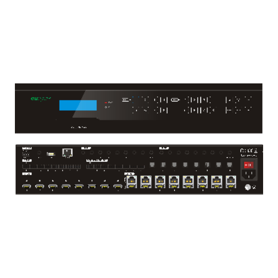 AVGear TMX88PRO AV User Manual