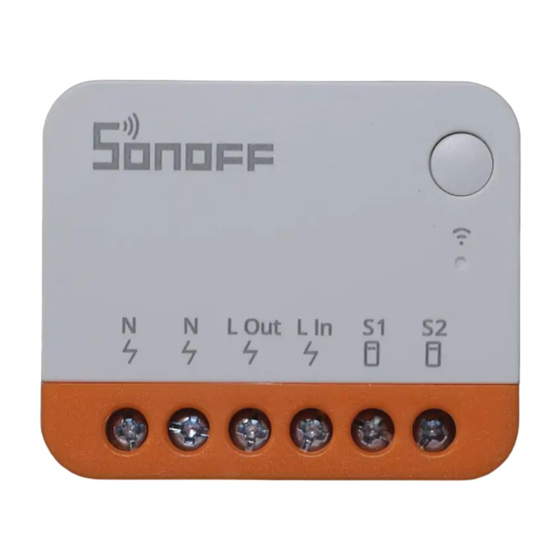 Sonoff MINI Extreme MINIR4 Manuals