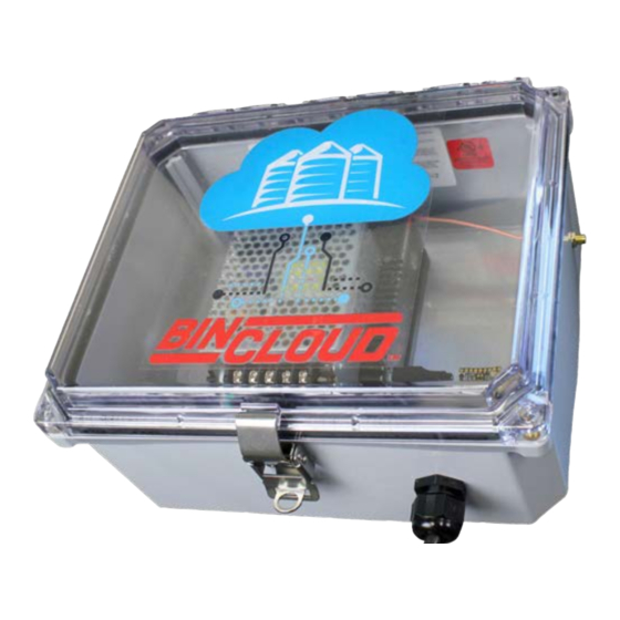 BINMASTER BINCLOUD BCGW E-WL-19 Series Quick Setup Manual
