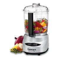 Cuisinart CGC-4BCPC - Mini-Prep® Plus Food Processor Instruction And Recipe Booklet