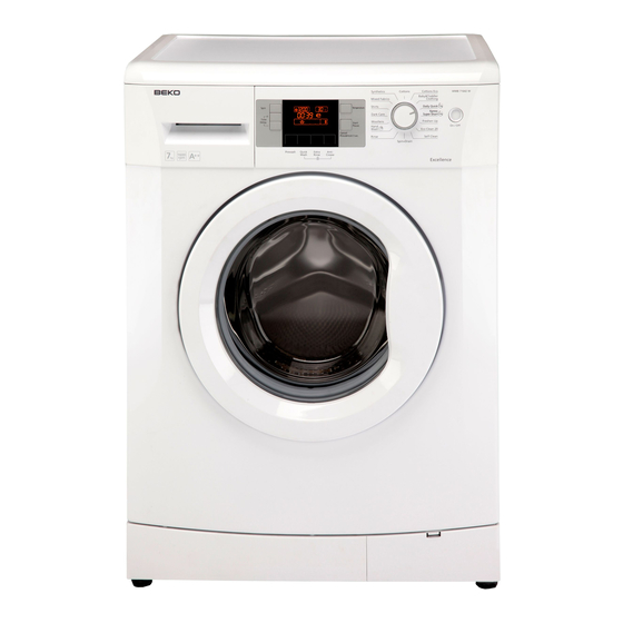 Beko WMB71642 W Installation & Operating Instructions And Washing Guidance