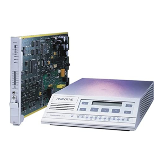 Paradyne COMSPHERE 3911 Installation And Operation Manual