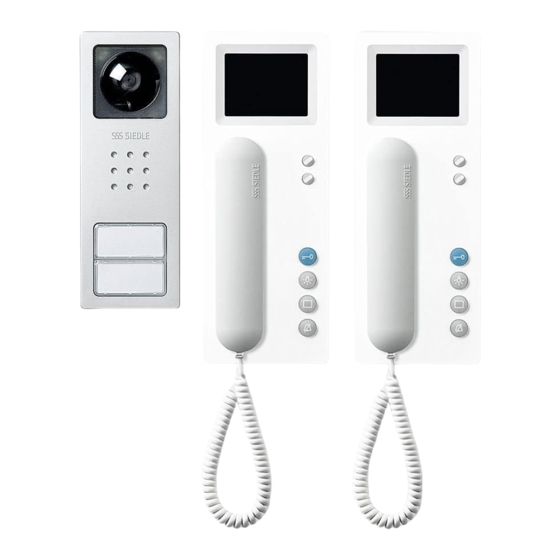 SSS Siedle SET CV 850-01 Product Information