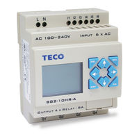 TECO SG2-1 OHR-A Manual
