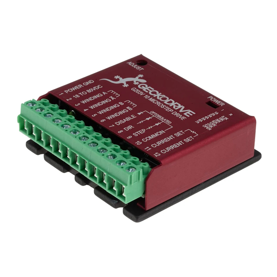 Geckodrive G203V Installation Notes