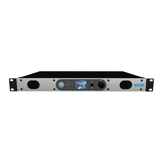 Ampetronic C Series Quick Start Manual