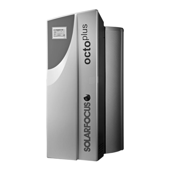 SOLARFOCUS octo plus Installation Manual
