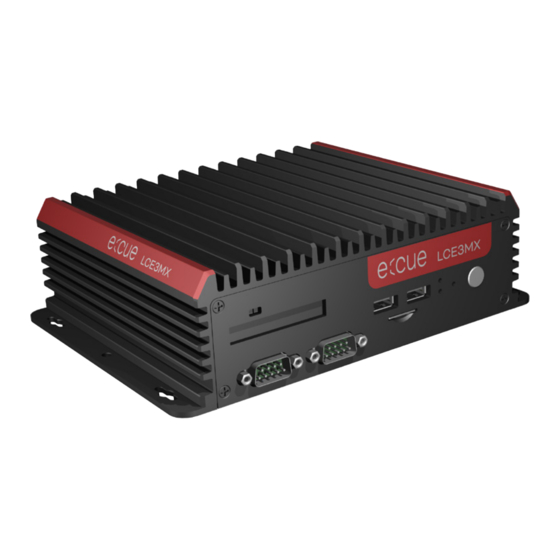 PROSPERITY GROUP TRAXON e:cue 3 mx Manuals