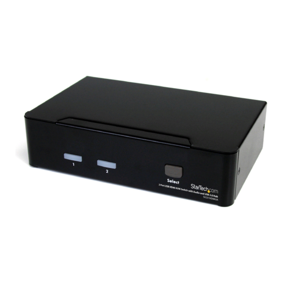 StarTech.com SV231HDMIUA Instruction Manual
