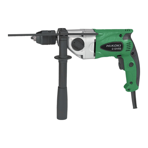 Hitachi D 13VB3 Technical Data And Service Manual