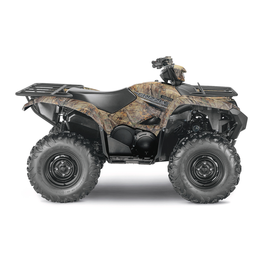 Yamaha 2016 Grizzly yfm700gplg Manuals