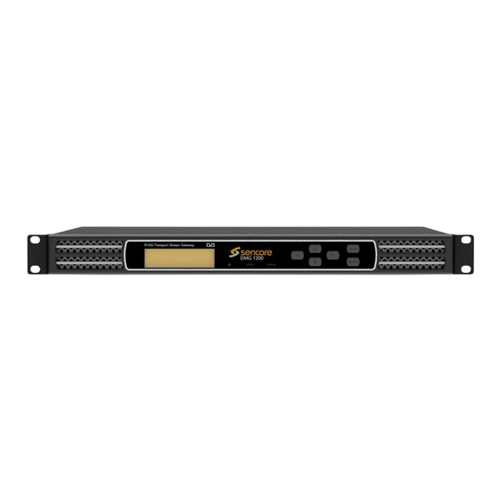 Sencore DMG 1200 User Manual