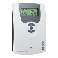 Resol DeltaSol CS Plus Manual