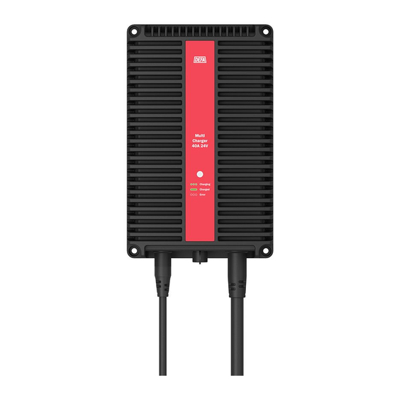DEFA MultiCharger 40A 24V User Manual