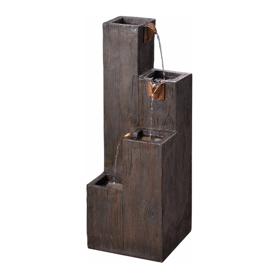 User Manuals: Kenroy Home LINCOLN 51017WDG Fountain
